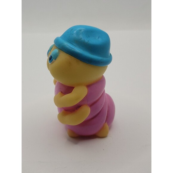 Vintage Playskool Glo Worm Friends SNUGBUG Hasbro Glow 1986 Finger Puppet - Picture 2 of 10